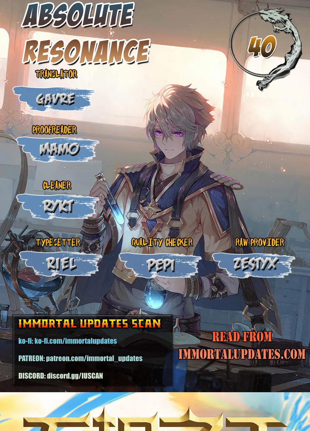 Read Absolute Resonance chapter 40 image 0 on Lezhin