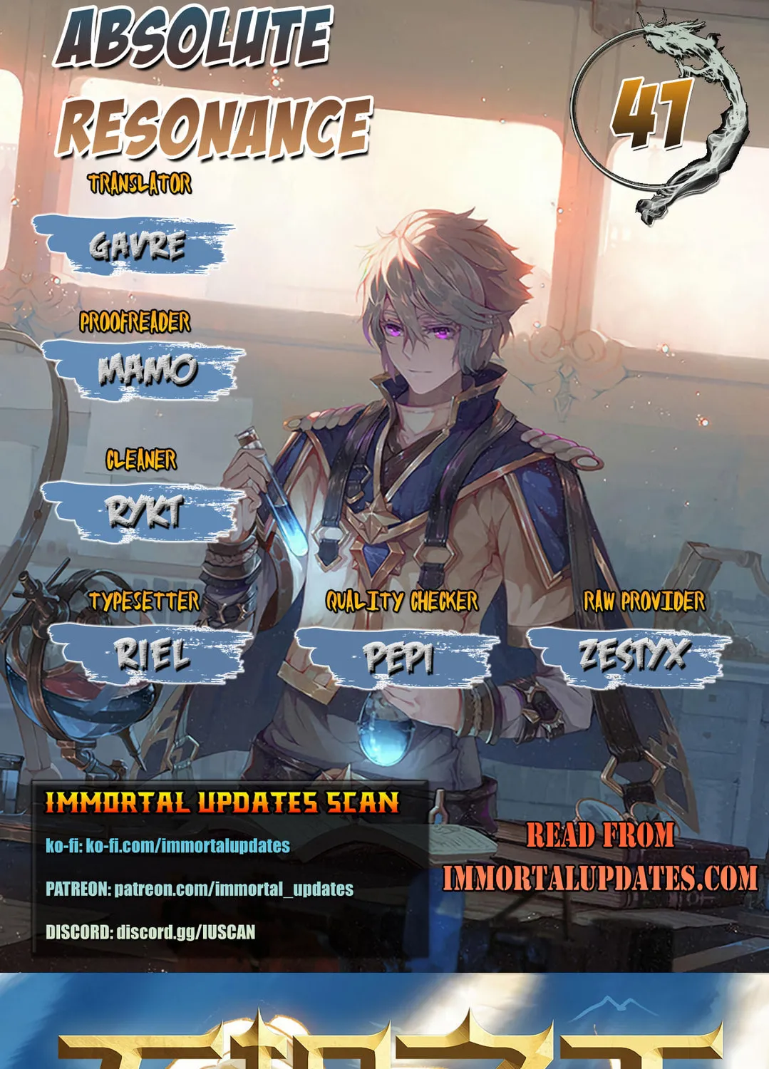 Read Absolute Resonance chapter 41 image 0 on Lezhin