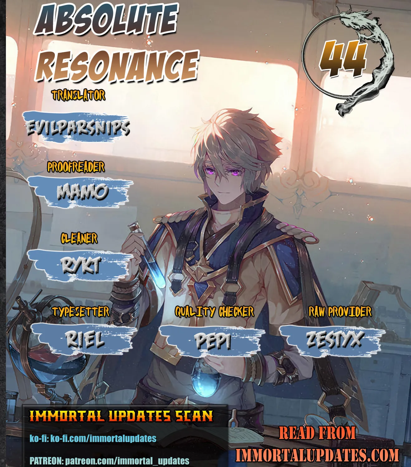 Read Absolute Resonance chapter 44 image 0 on Lezhin