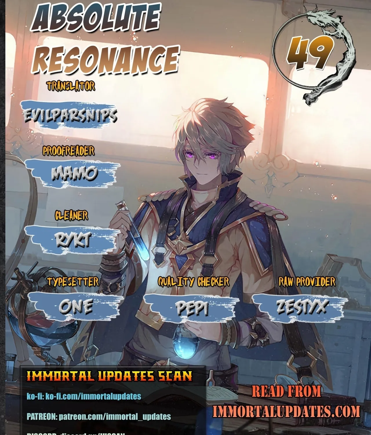 Read Absolute Resonance chapter 49 image 0 on Lezhin