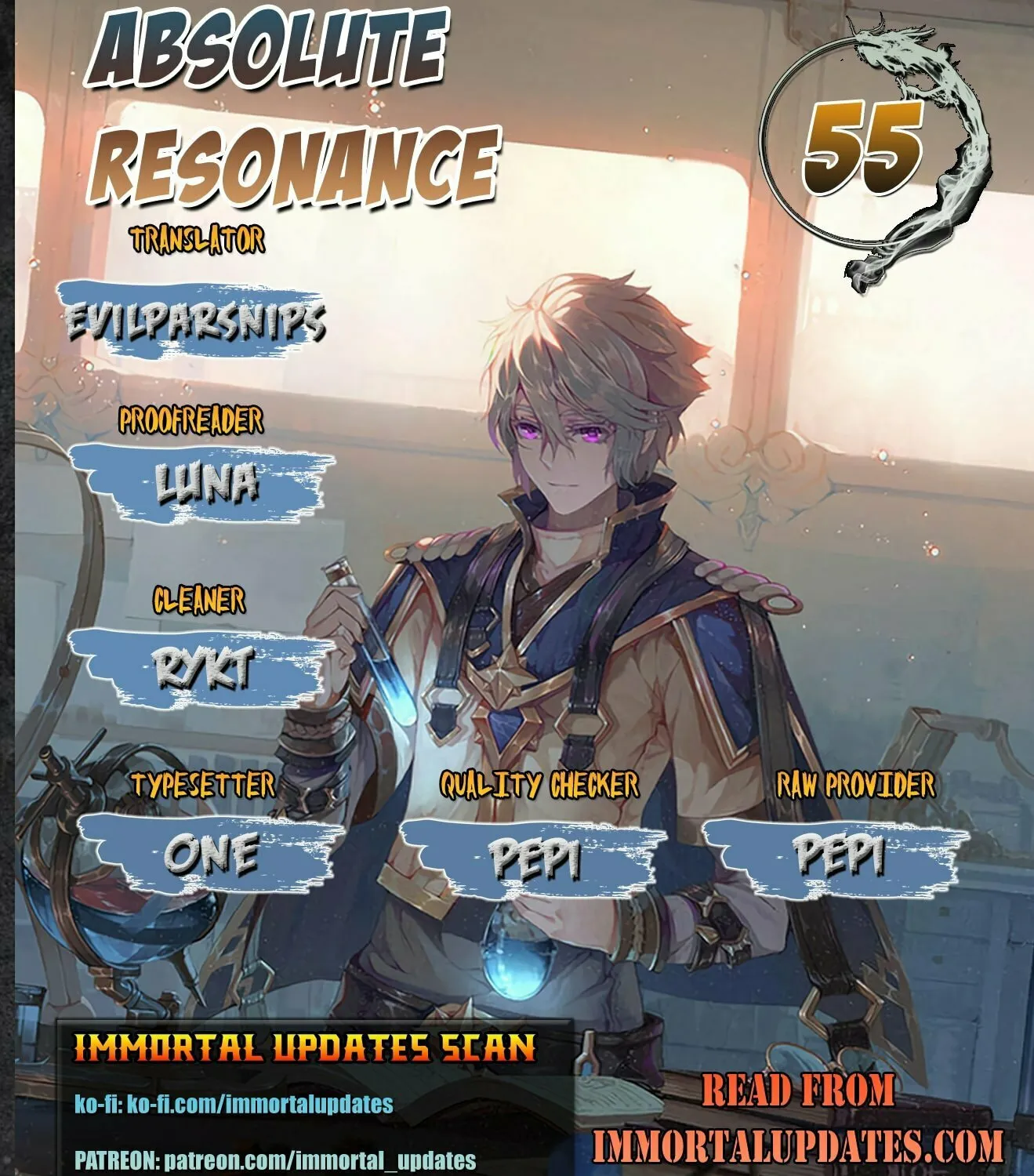Read Absolute Resonance chapter 55 image 0 on Lezhin