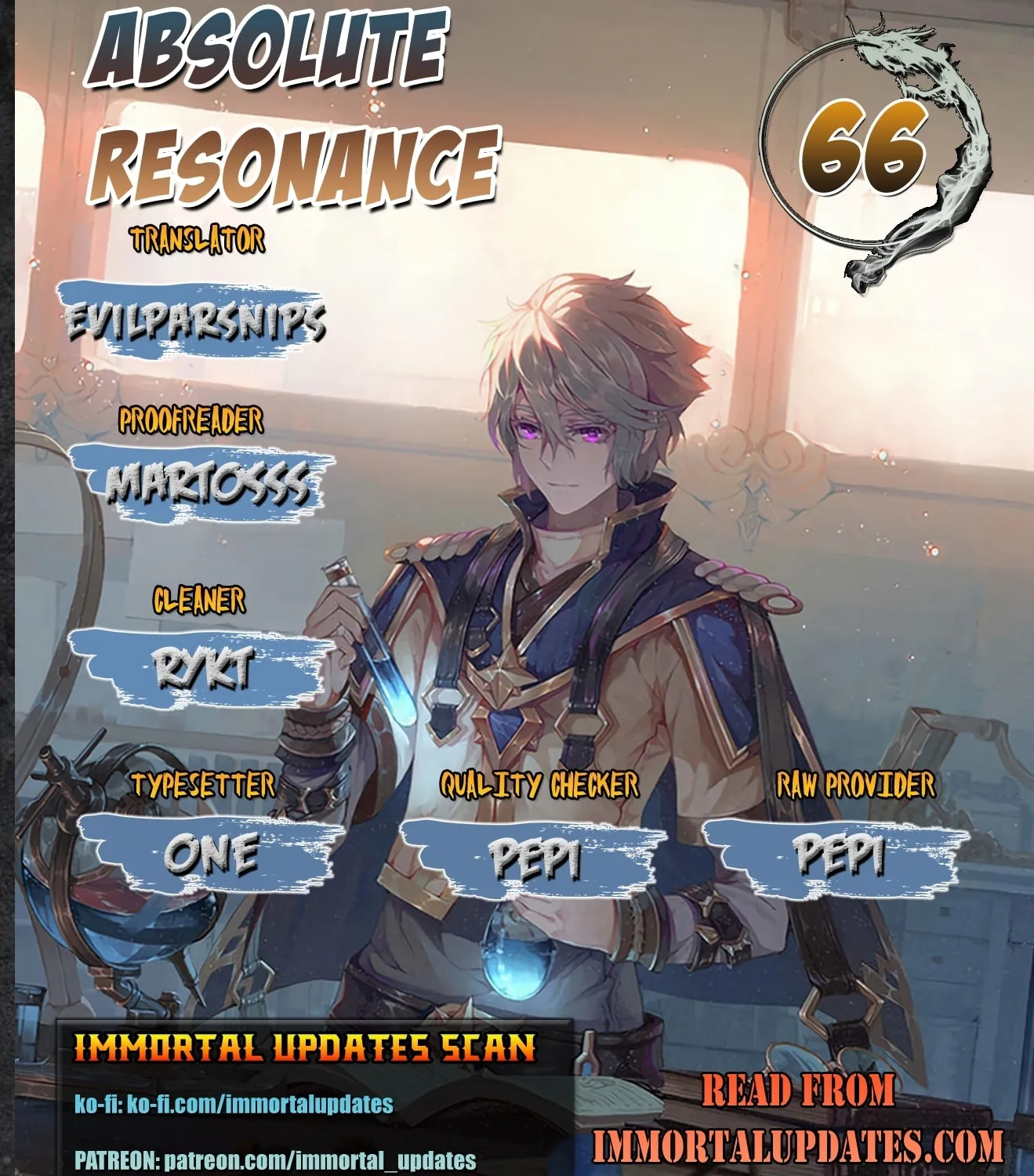 Read Absolute Resonance chapter 66 image 0 on Lezhin