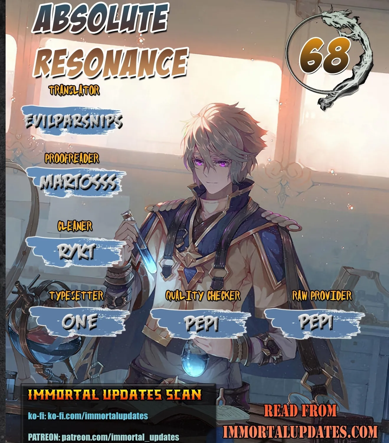 Read Absolute Resonance chapter 68 image 0 on Lezhin