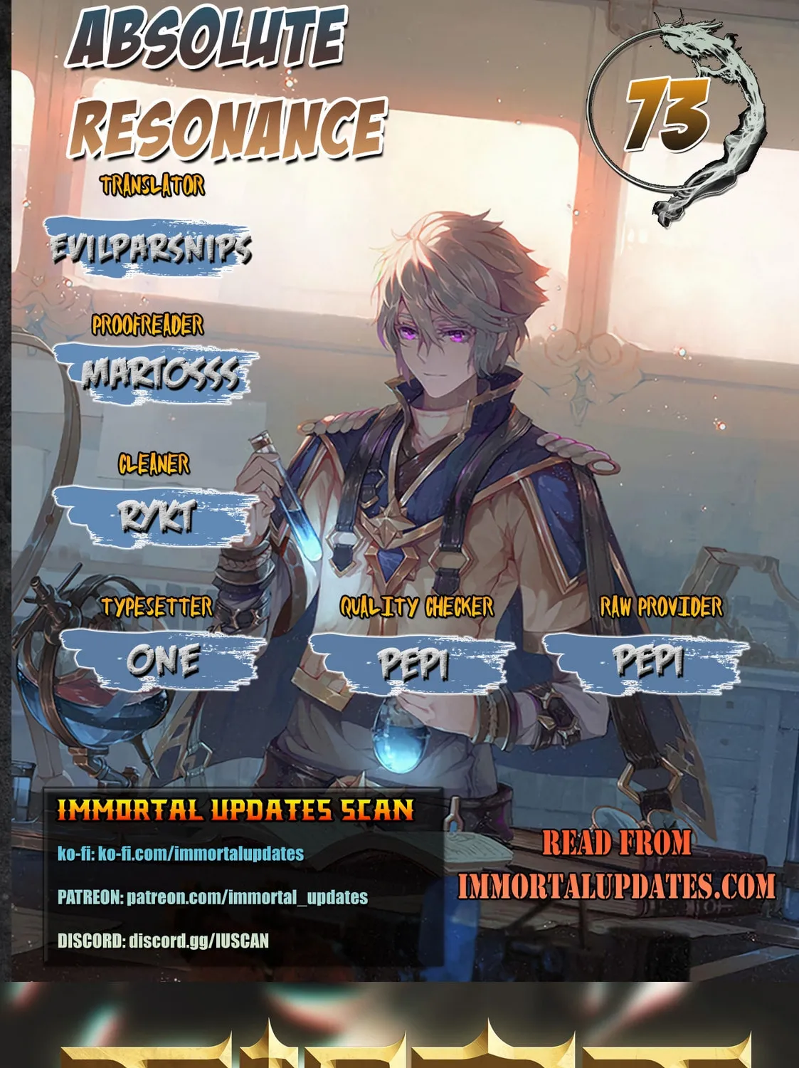 Read Absolute Resonance chapter 73 image 0 on Lezhin