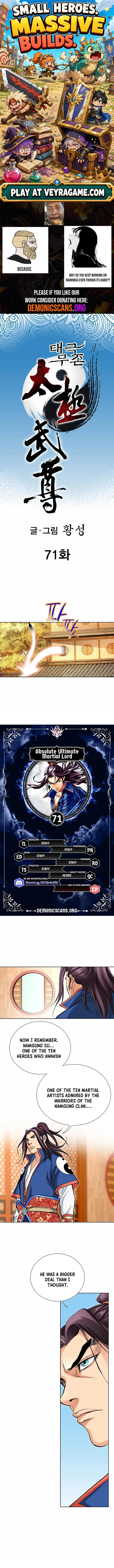 Absolute Ultimate Martial Lord Chapter 71 page 1 - 