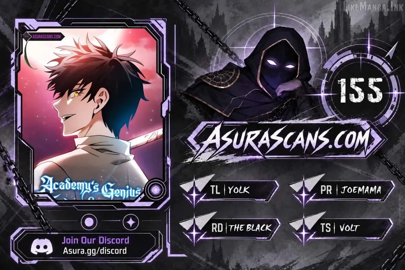 Read Academy’s Genius Swordmaster chapter 155 image 0 on Lezhin