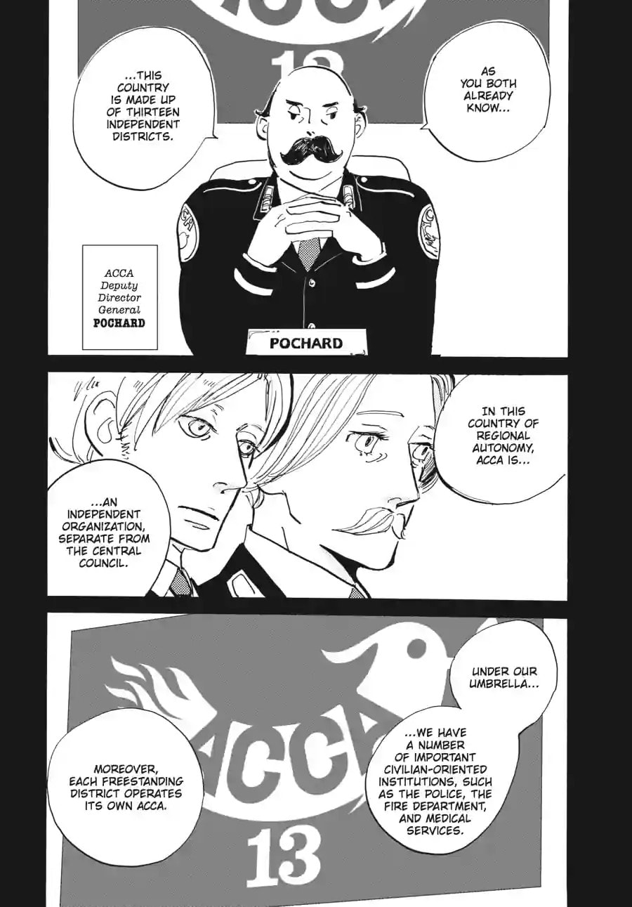 Read ACCA - 13-ku Kansatsuka chapter 1.2 image 2 on Lezhin