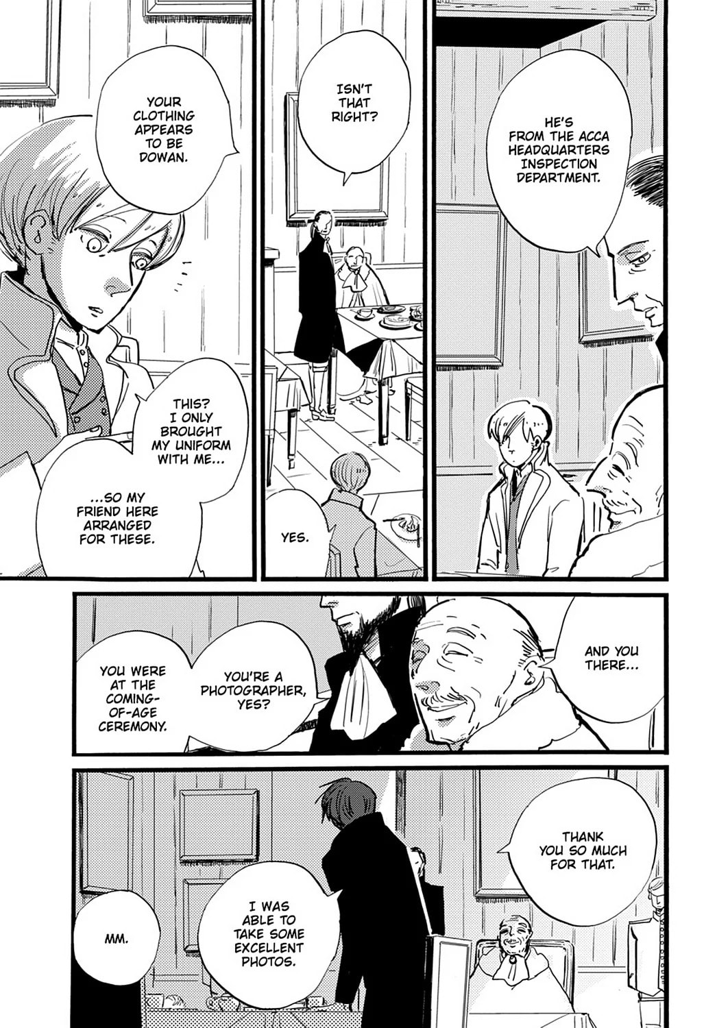 Read ACCA - 13-ku Kansatsuka chapter 21 image 13 on Lezhin
