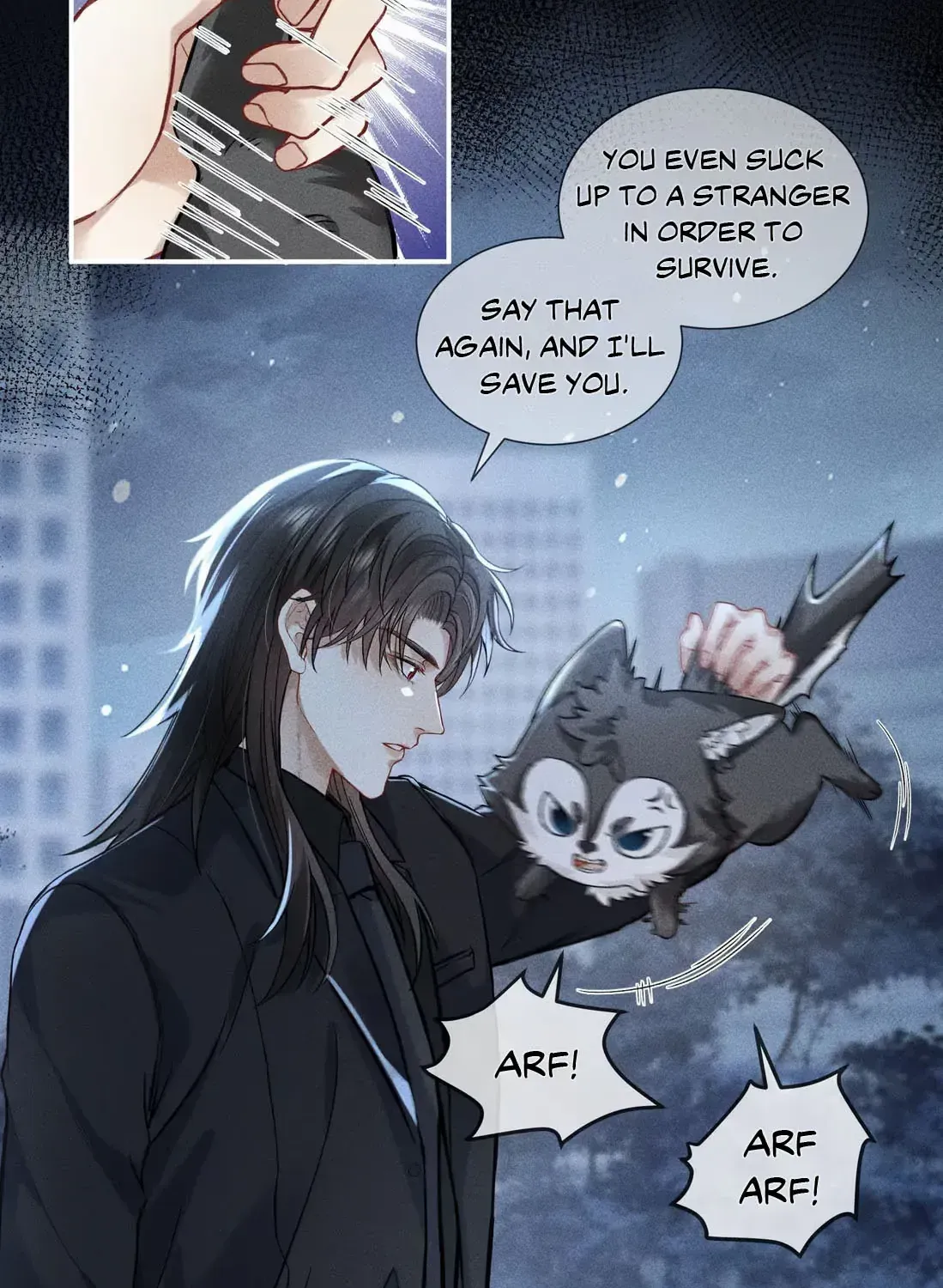 Read Acknowledging Enemy as Daddy chapter 2 image 9 on Lezhin
