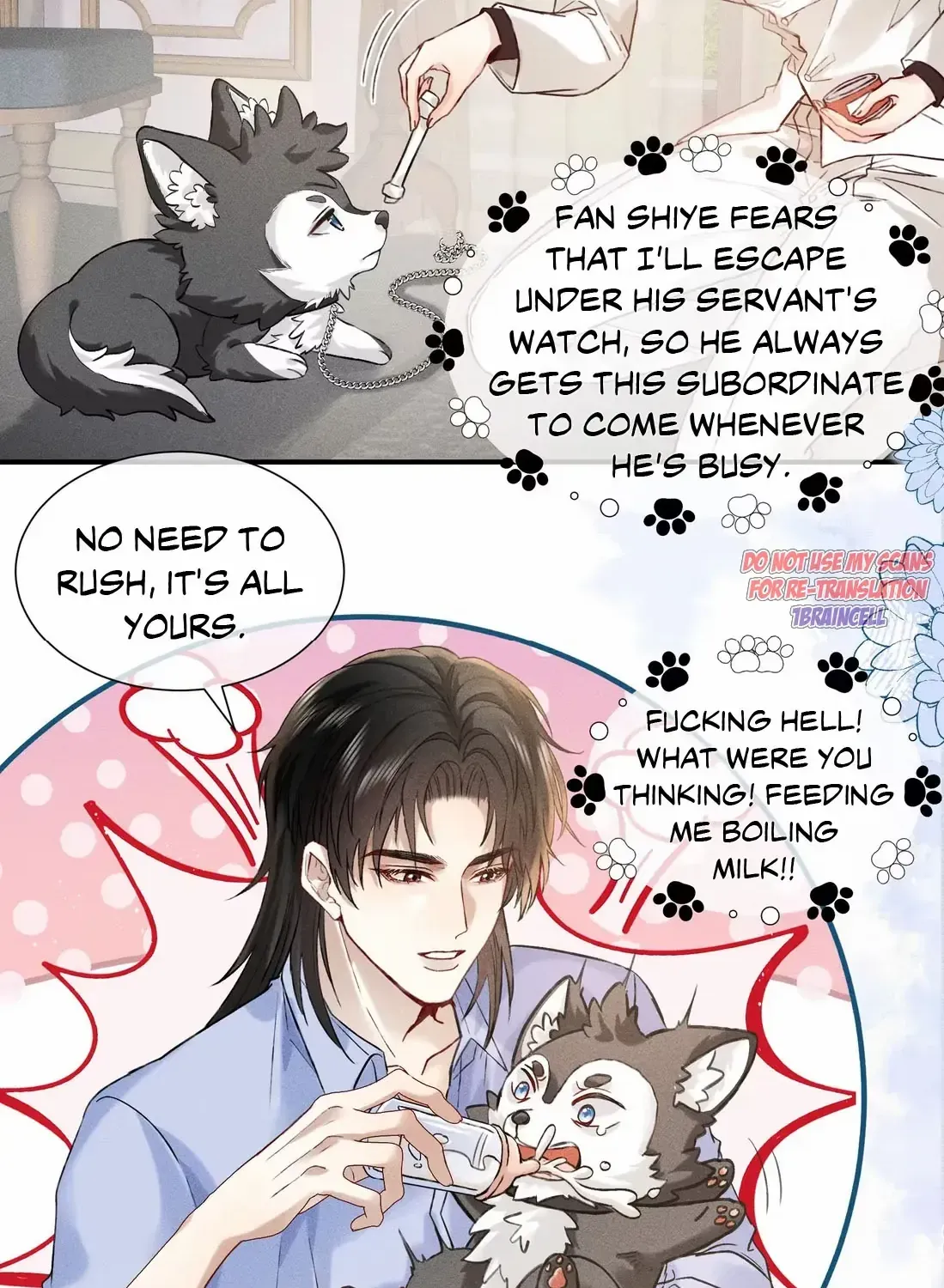 Read Acknowledging Enemy as Daddy chapter 4 image 5 on Lezhin