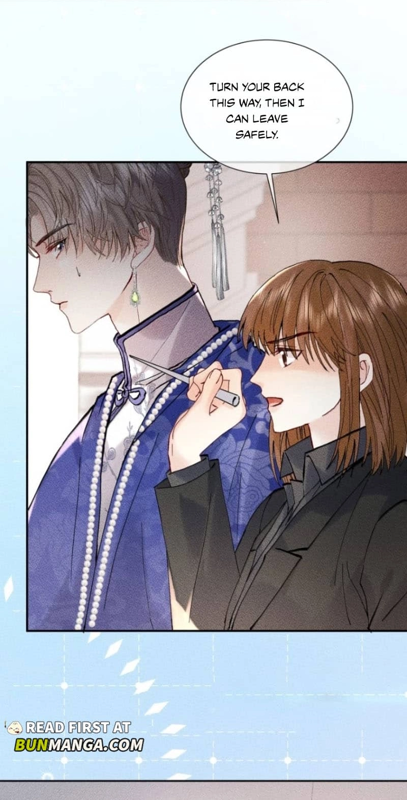 Read Acknowledging Enemy as Daddy chapter 40 image 1 on Lezhin