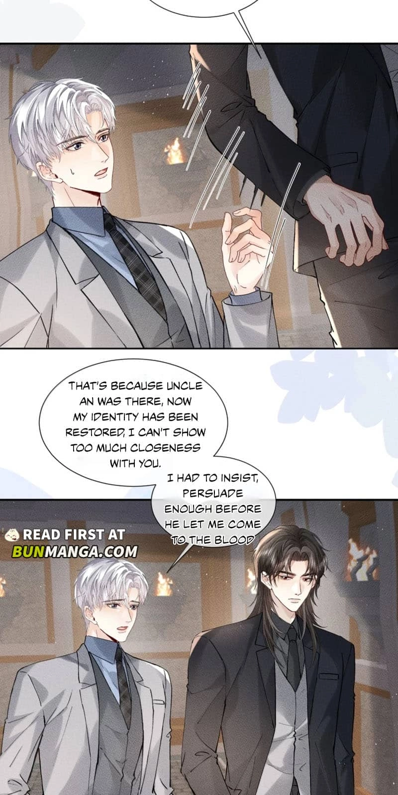 Read Acknowledging Enemy as Daddy chapter 46 image 17 on Lezhin