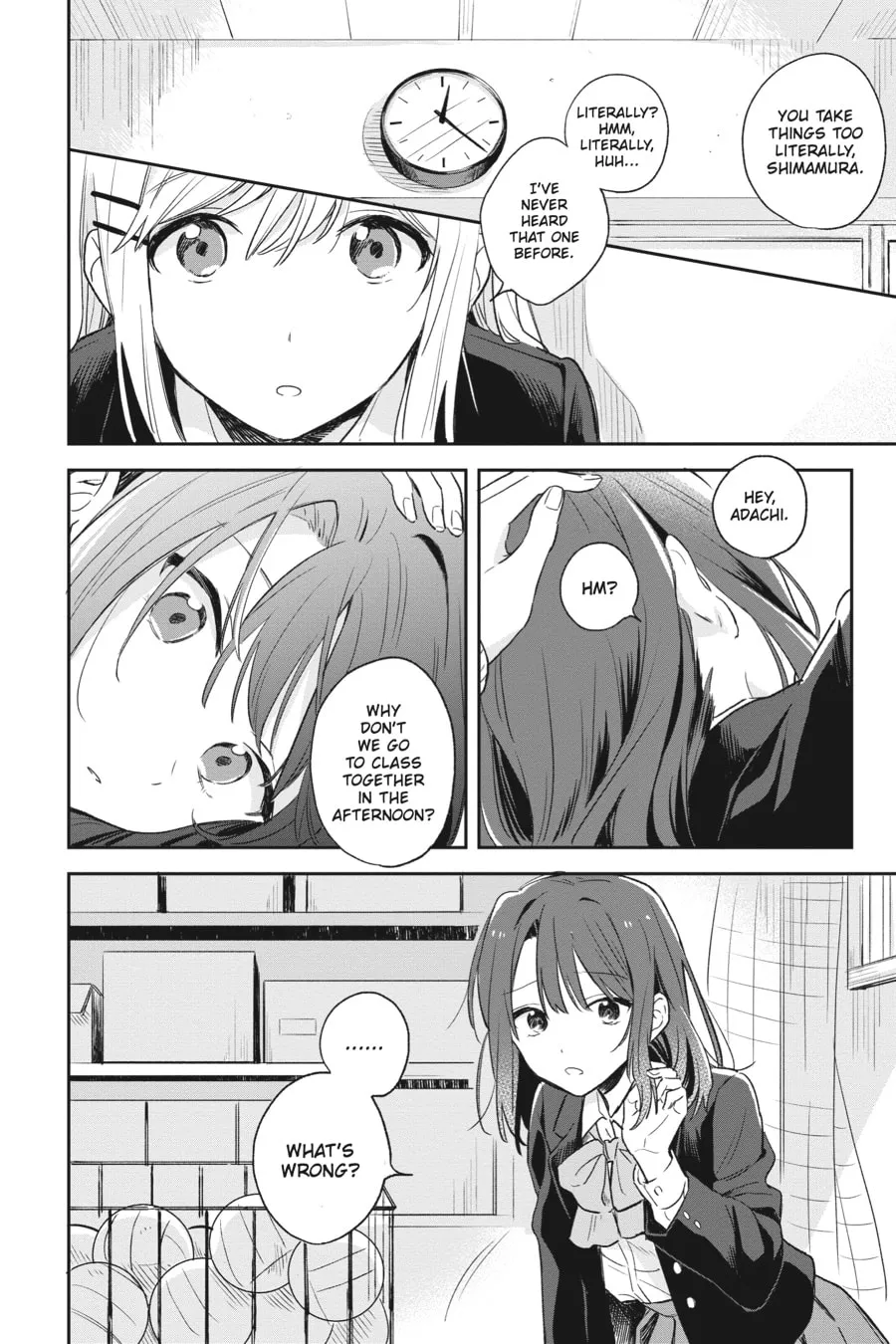 Read Adachi and Shimamura chapter 1 image 7 on Lezhin