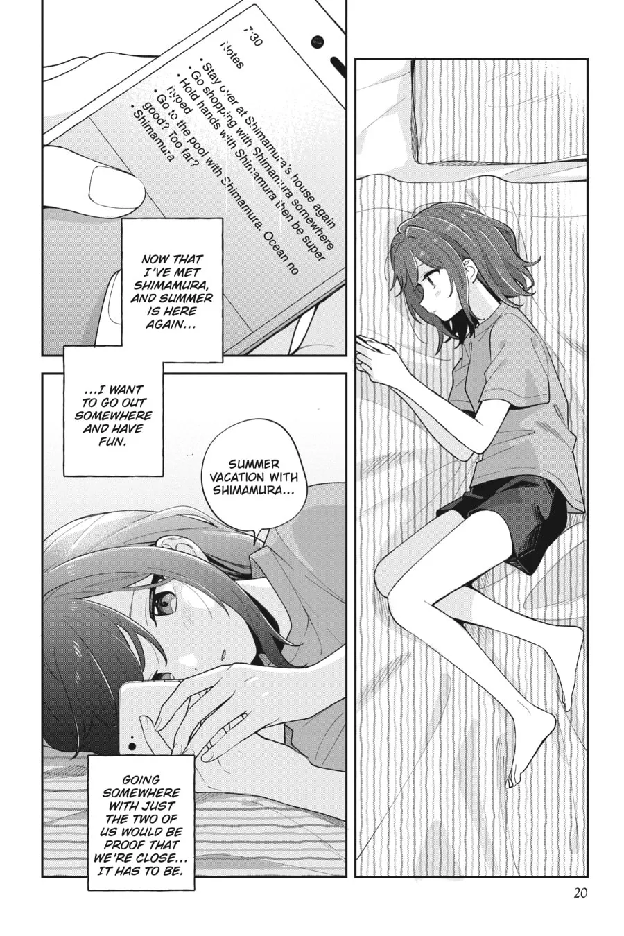 Read Adachi and Shimamura chapter 27 image 1 on Lezhin