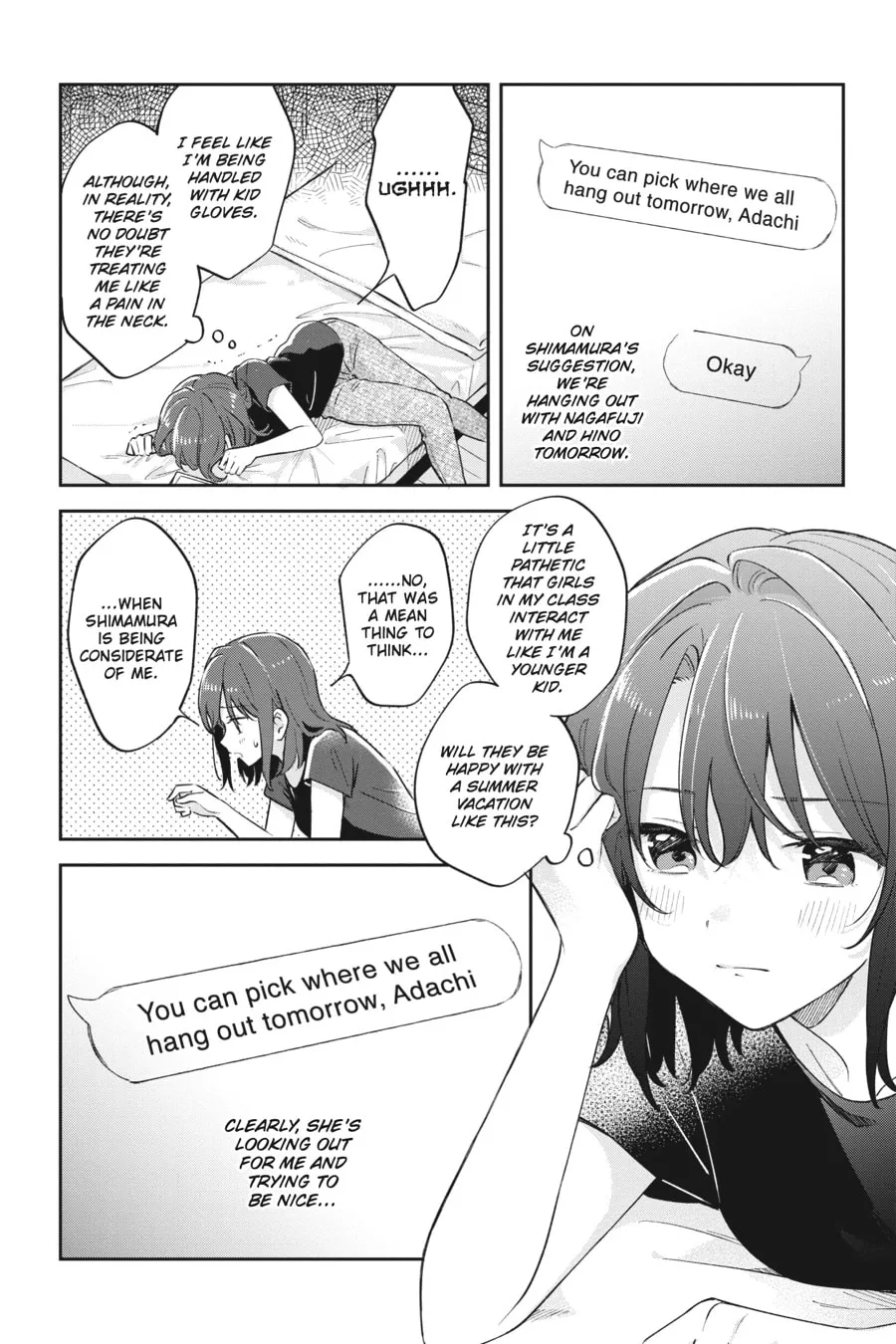 Read Adachi and Shimamura chapter 33 image 1 on Lezhin
