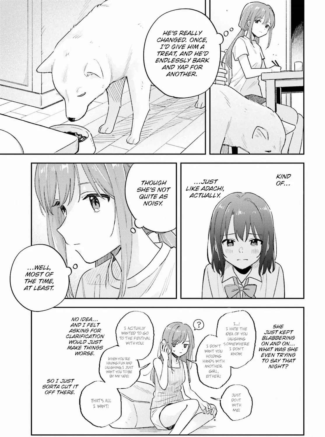 Read Adachi and Shimamura chapter 36.2 image 8 on Lezhin