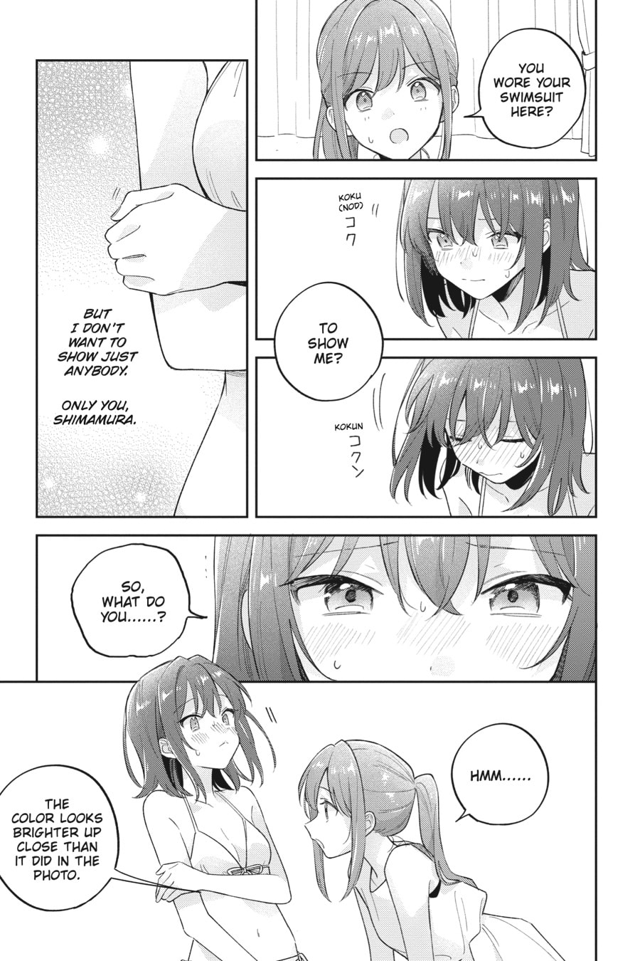 Read Adachi and Shimamura chapter 37 image 8 on Lezhin