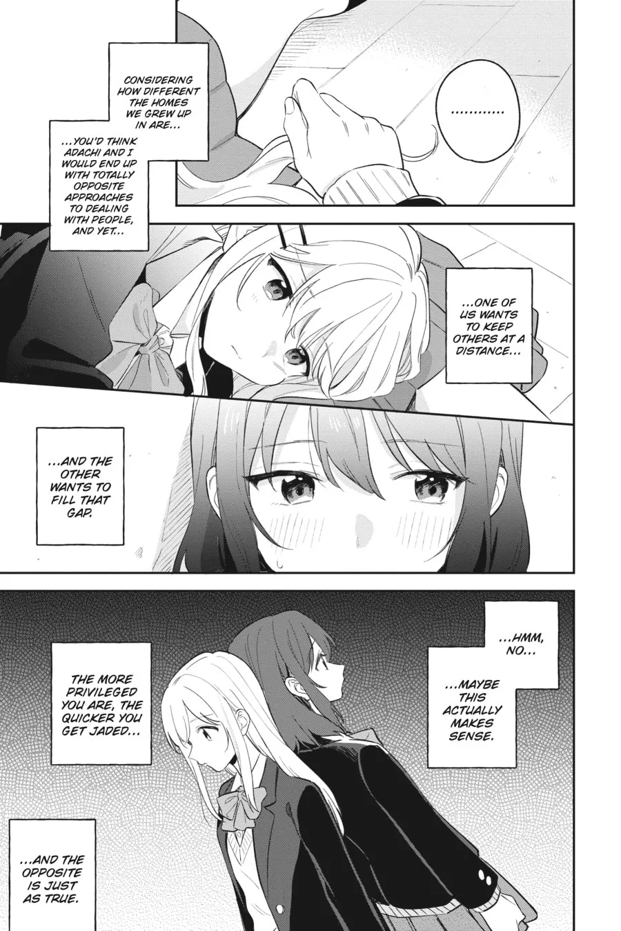 Read Adachi and Shimamura chapter 8 image 16 on Lezhin