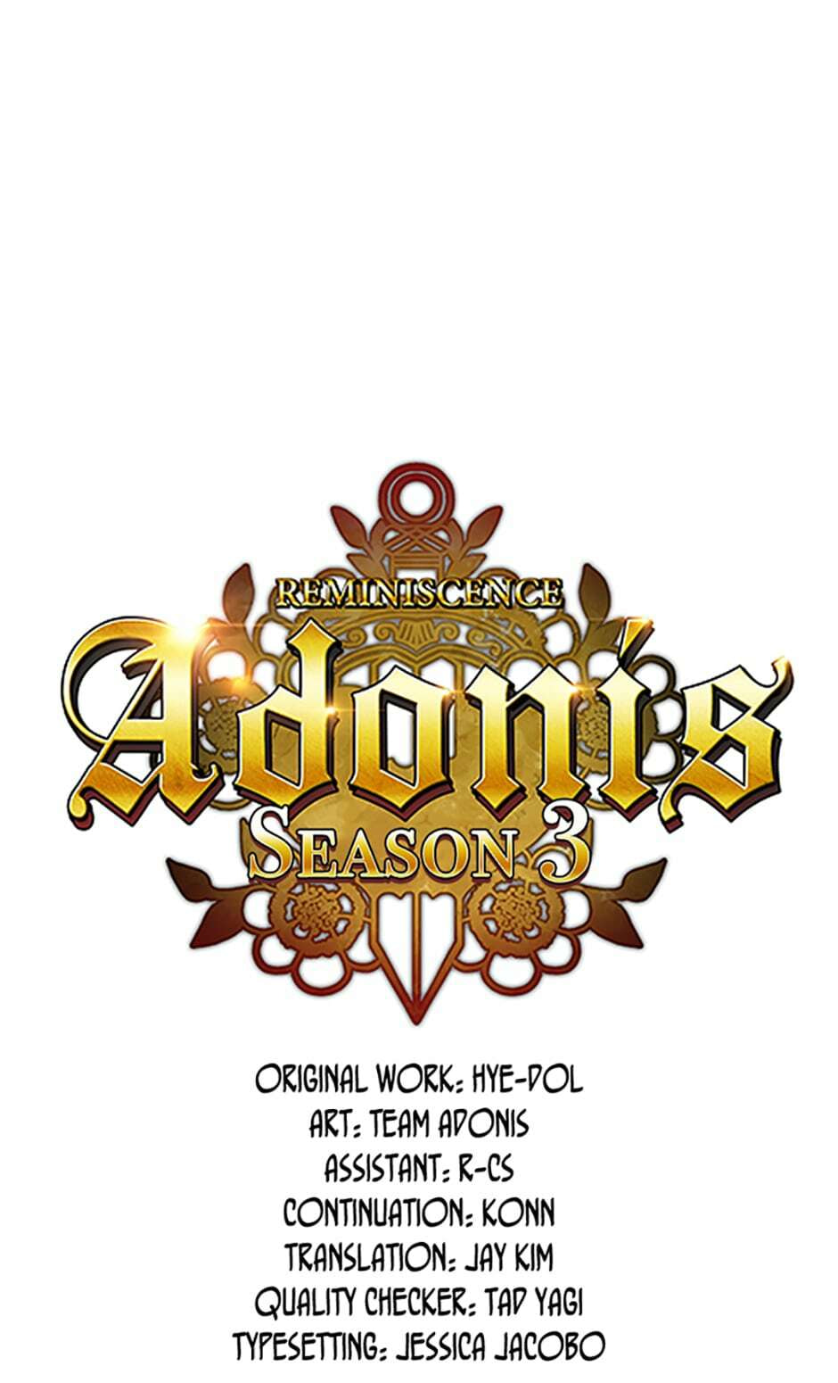 Read Adonis chapter 103 image 0 on Lezhin