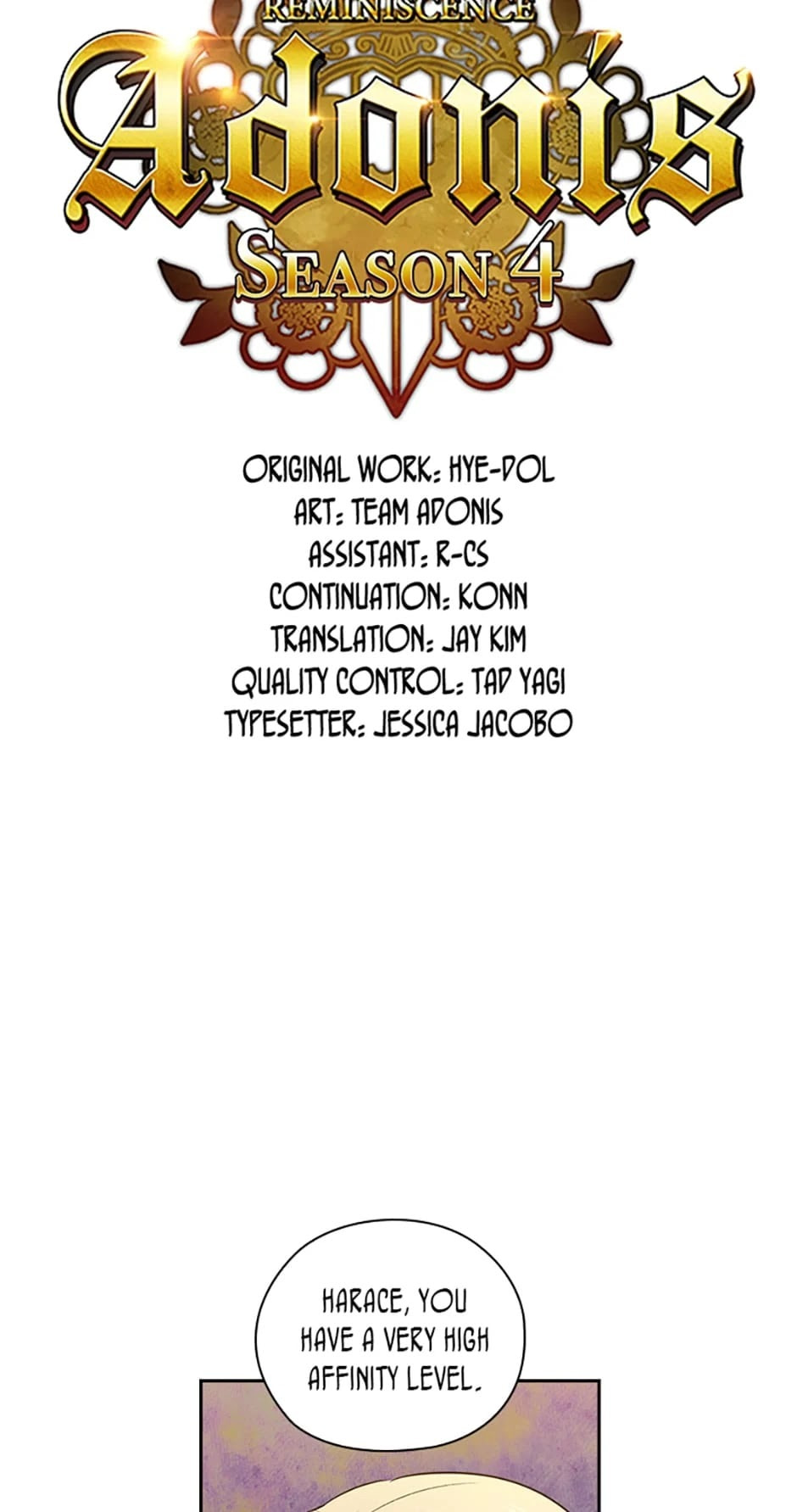 Read Adonis chapter 129 image 3 on Lezhin