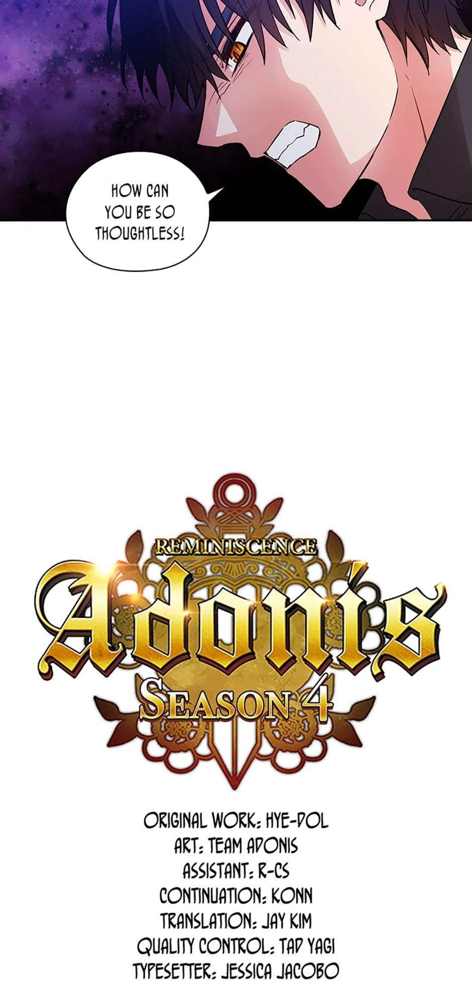 Read Adonis chapter 132 image 2 on Lezhin