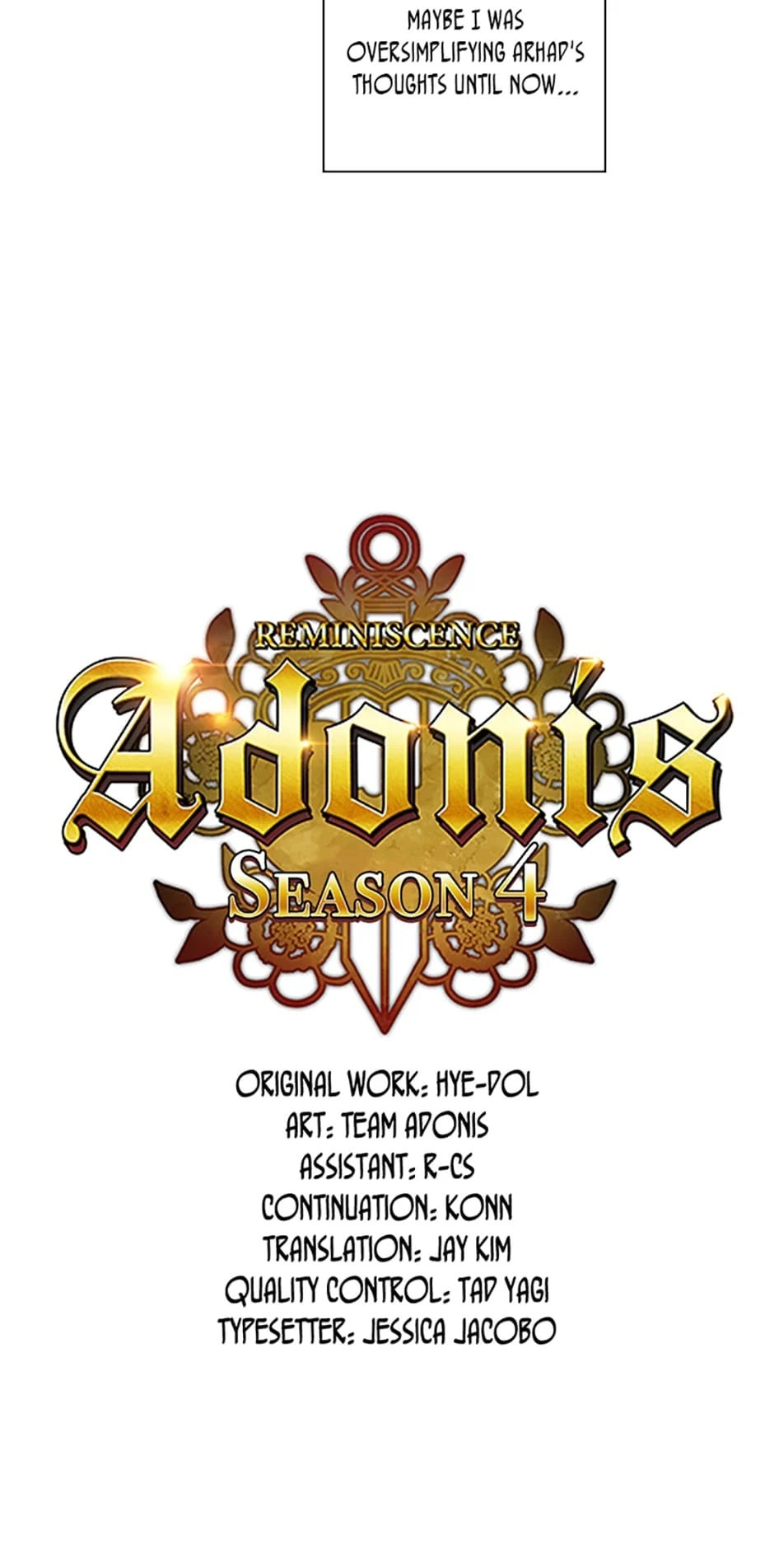 Read Adonis chapter 133 image 52 on Lezhin