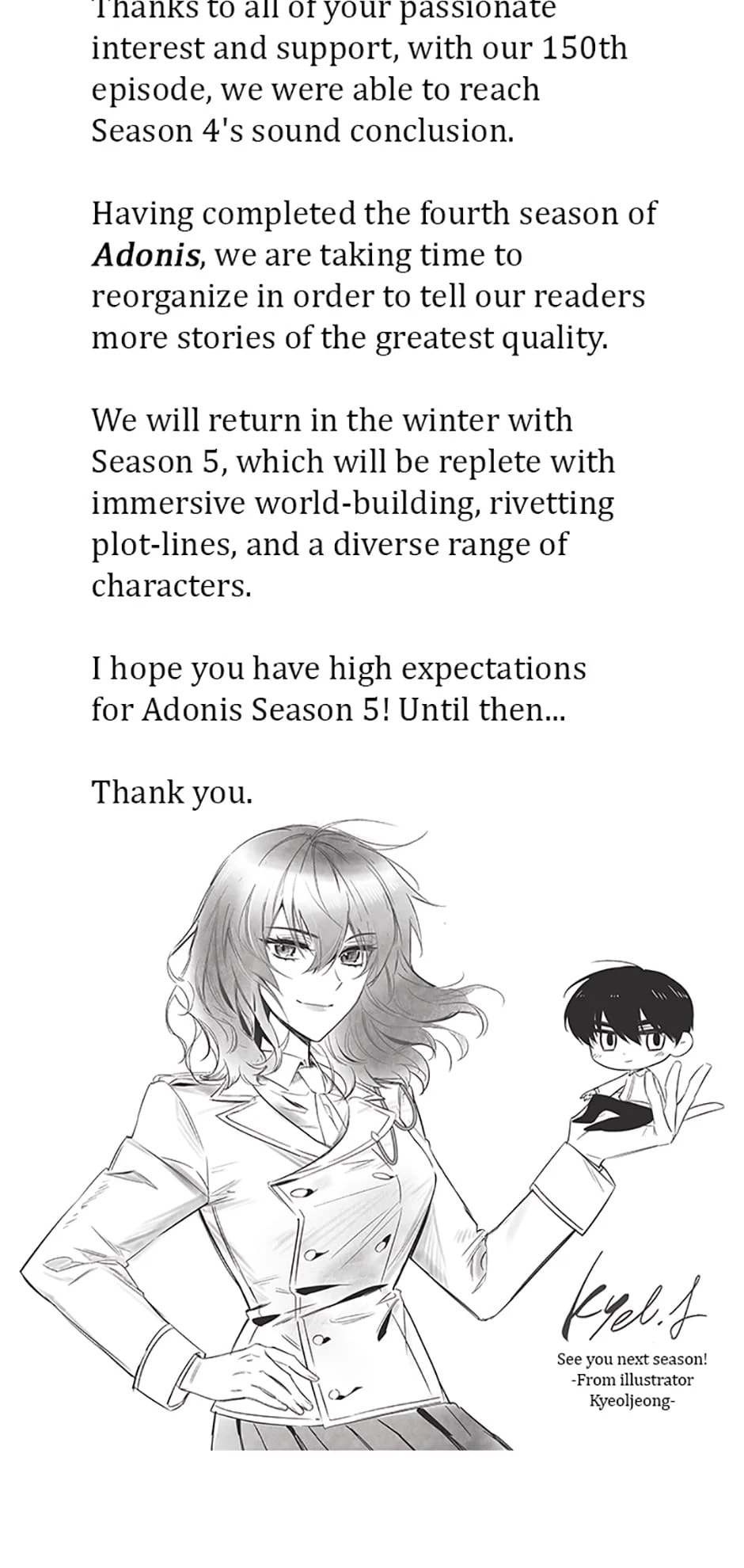 Read Adonis chapter 153 image 55 on Lezhin