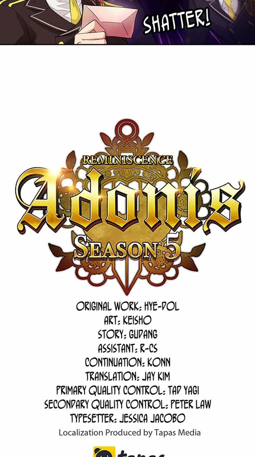 Read Adonis chapter 169 image 3 on Lezhin