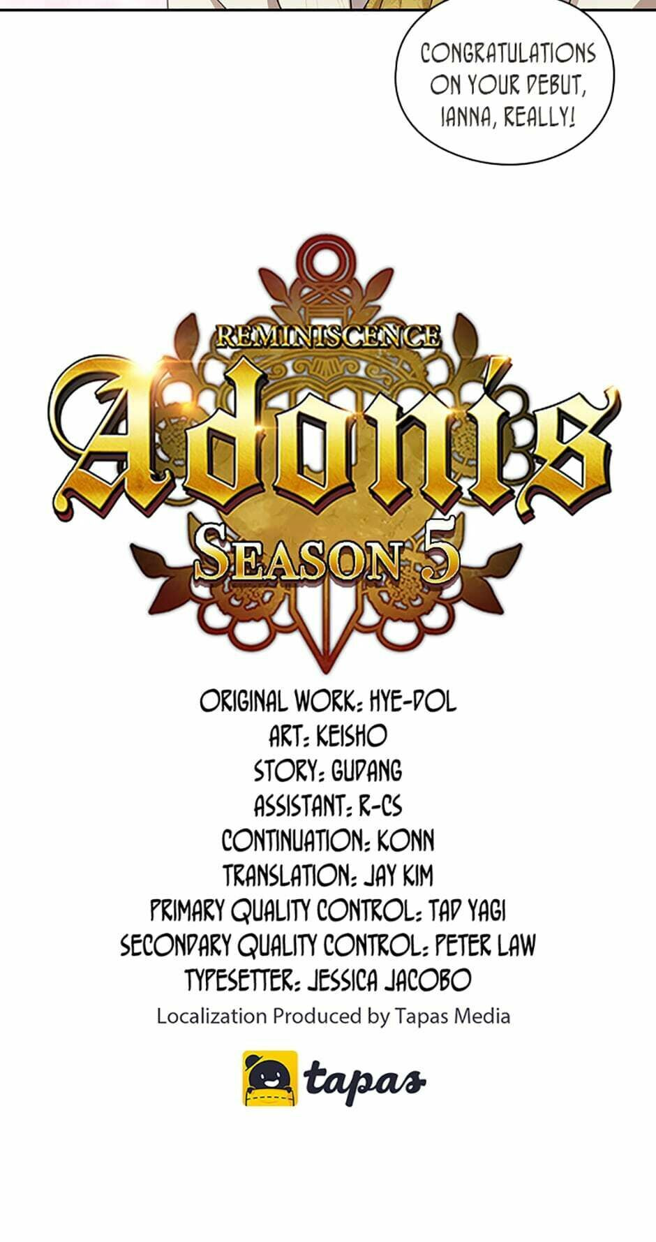 Read Adonis chapter 173 image 55 on Lezhin