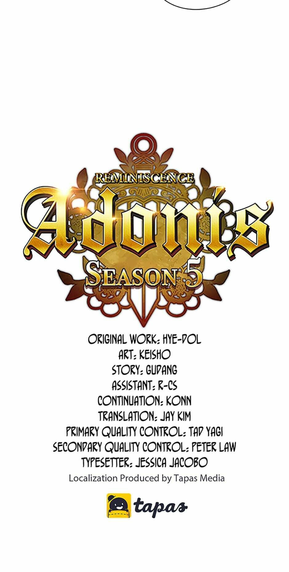 Read Adonis chapter 182 image 9 on Lezhin
