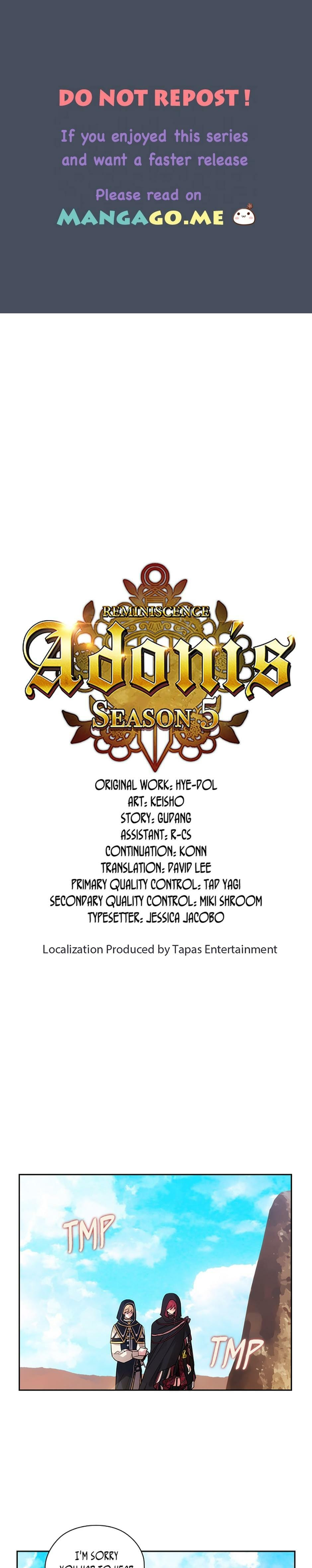 Read Adonis chapter 204 image 0 on Lezhin