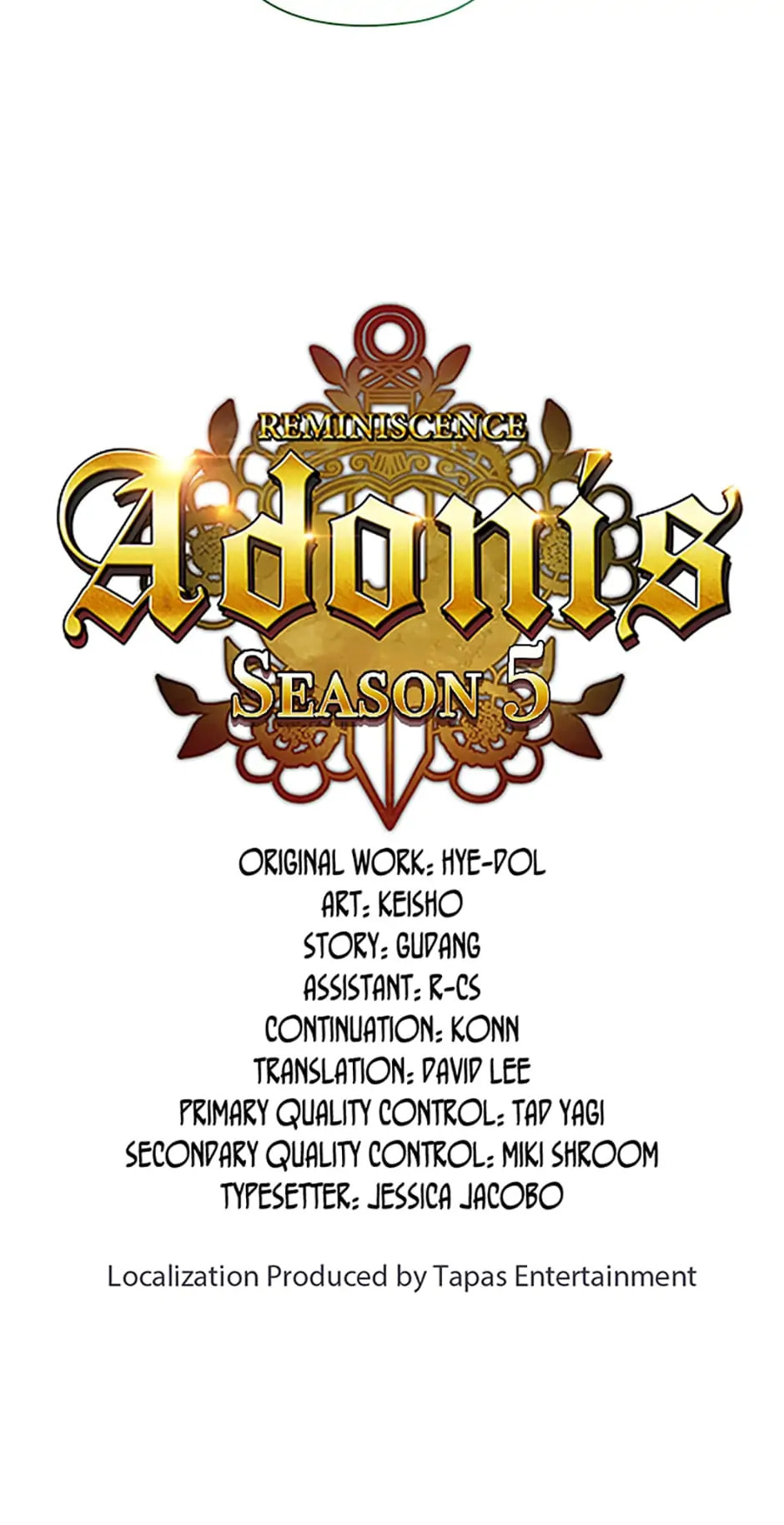 Read Adonis chapter 215 image 3 on Lezhin