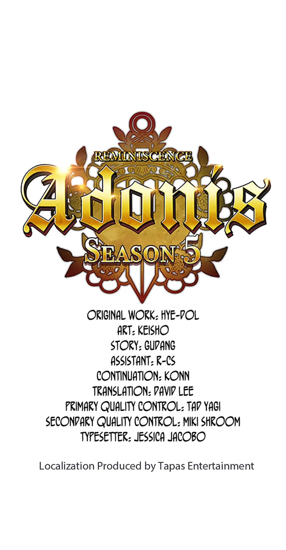 Read Adonis chapter 215 image 57 on Lezhin