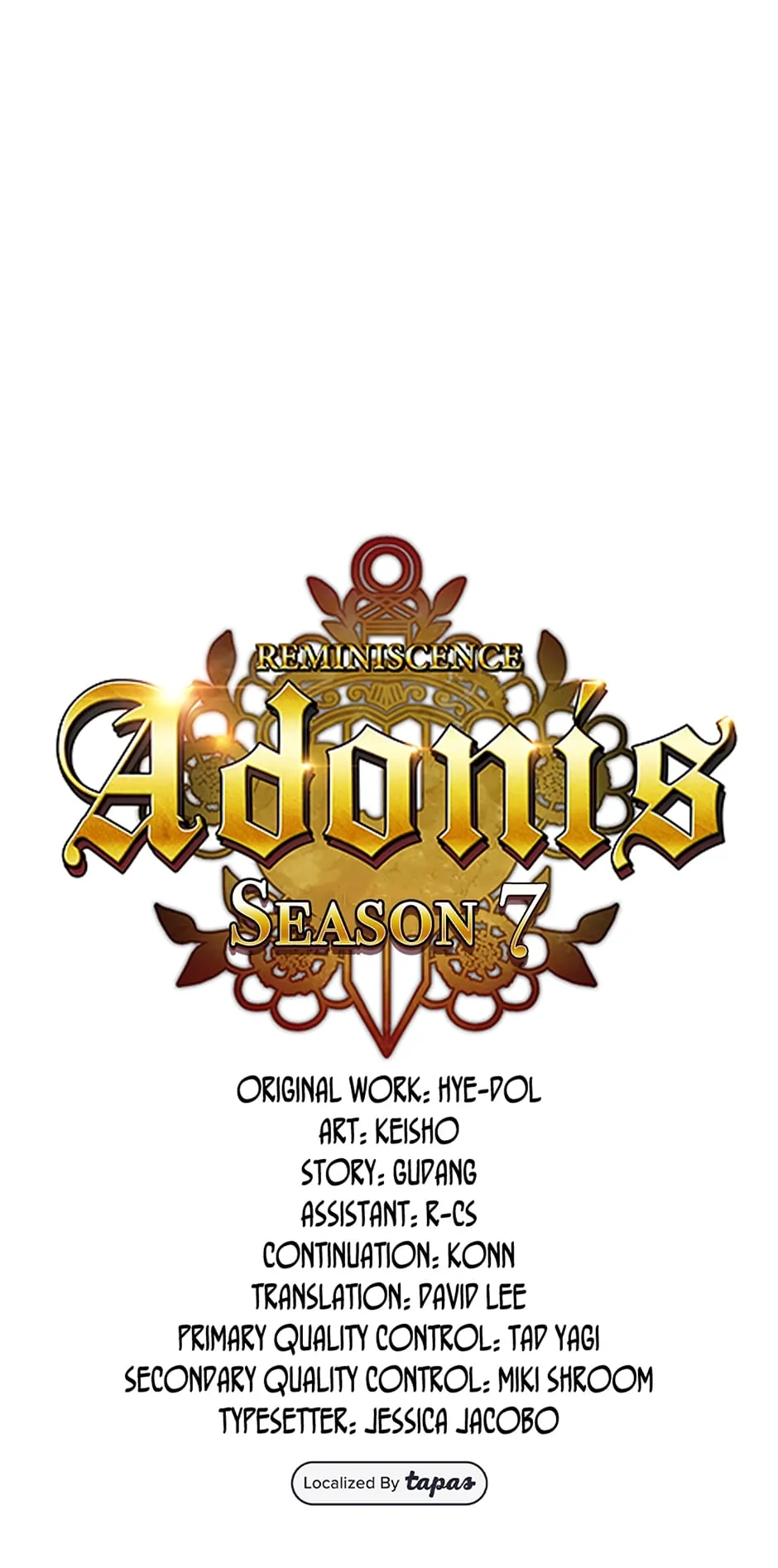 Read Adonis chapter 239.02 image 0 on Lezhin