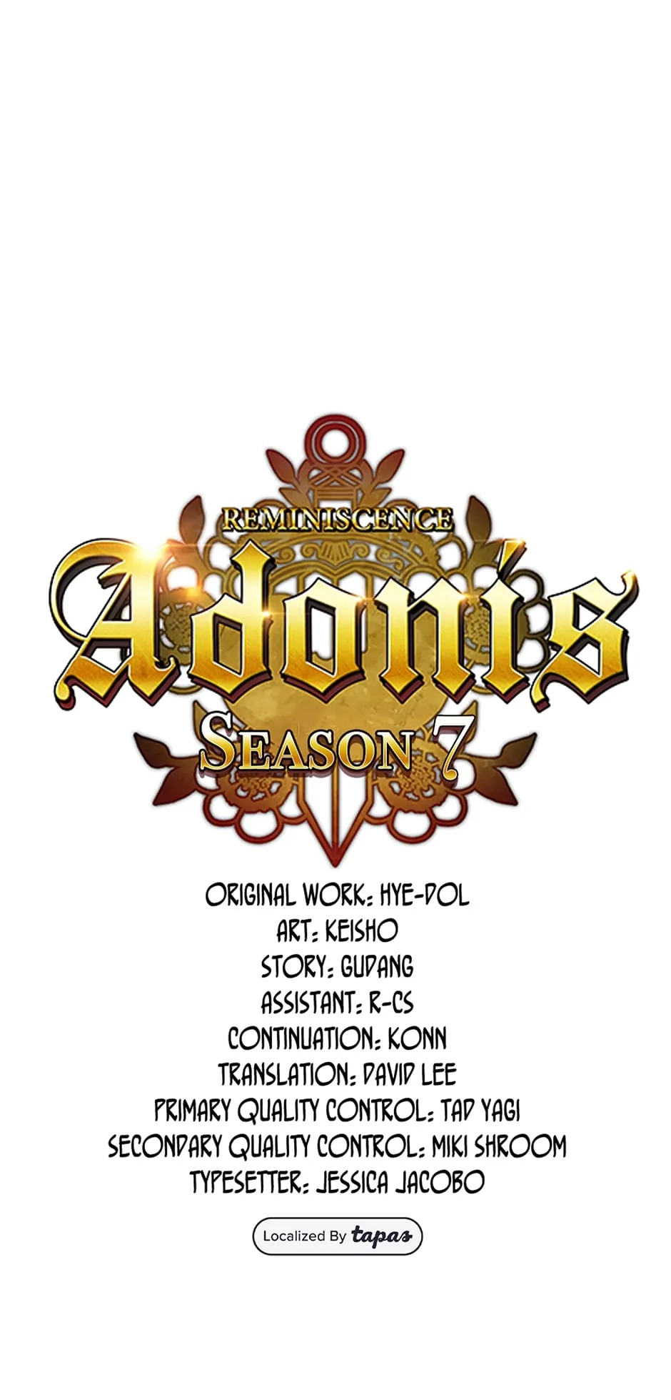 Read Adonis chapter 239.07 image 0 on Lezhin