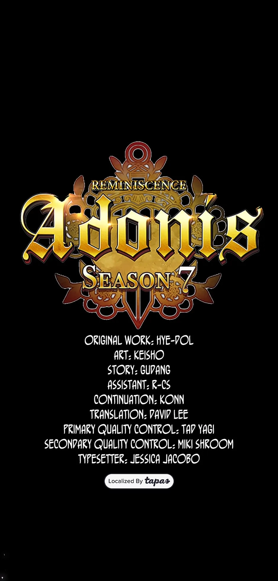 Read Adonis chapter 239.09 image 0 on Lezhin