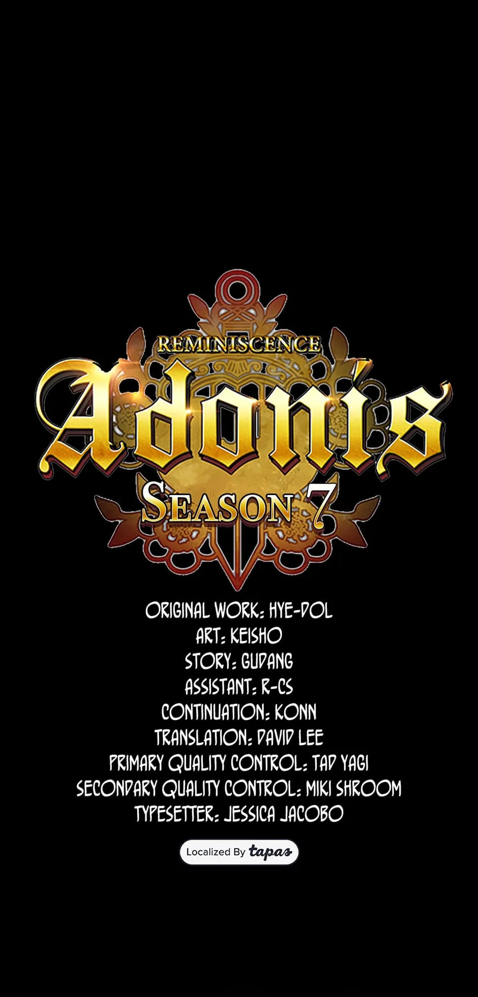 Read Adonis chapter 239.2 image 0 on Lezhin