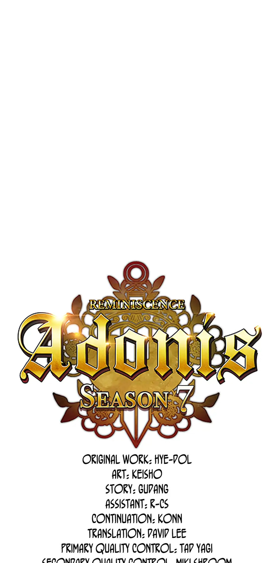 Read Adonis chapter 280 image 7 on Lezhin