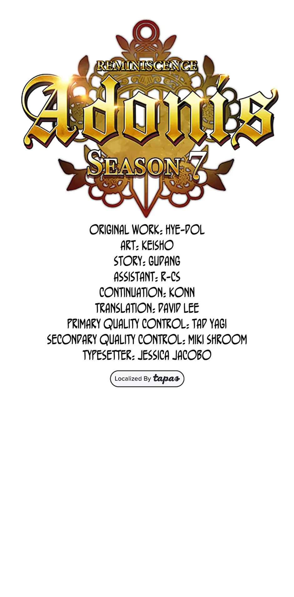 Read Adonis chapter 287 image 41 on Lezhin