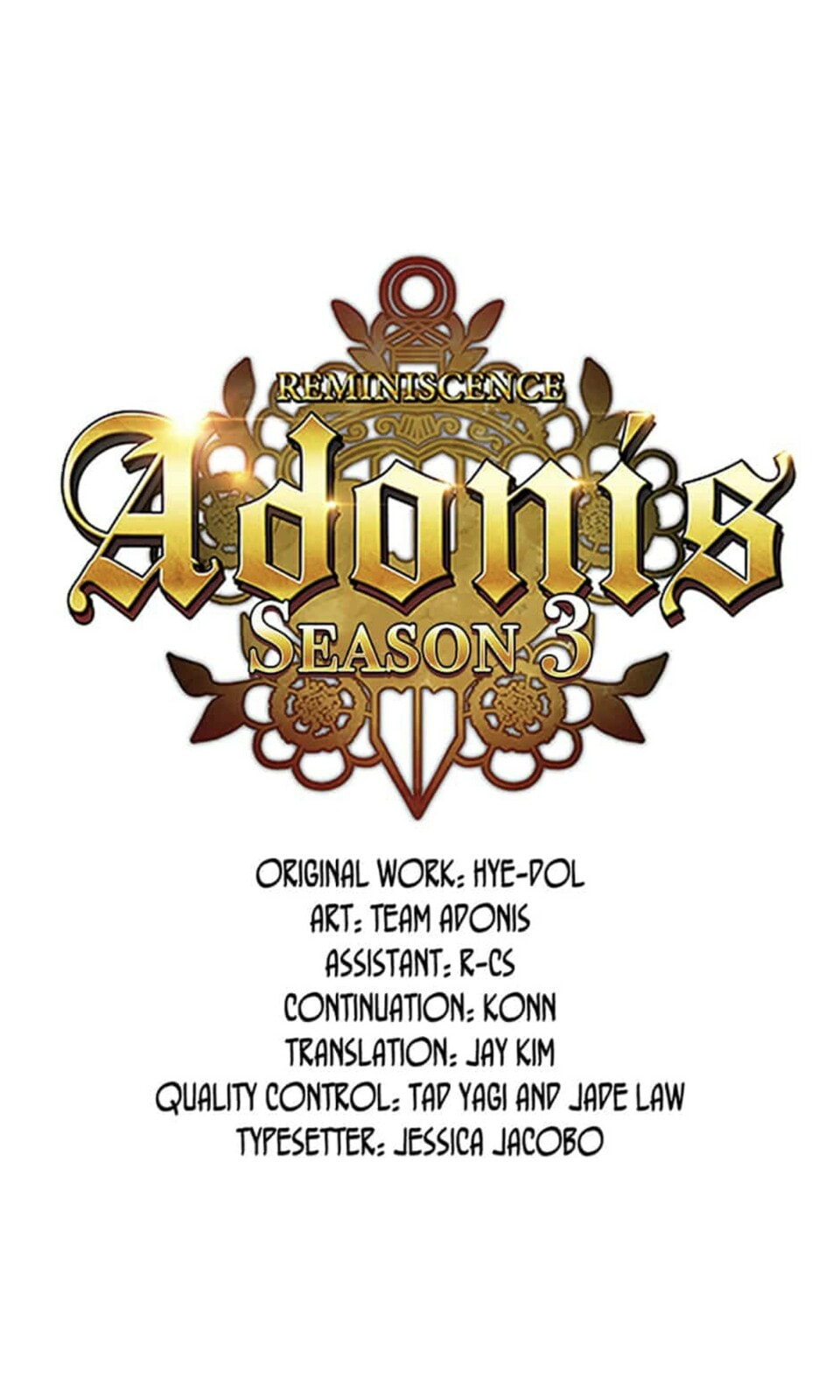 Read Adonis chapter 62 image 0 on Lezhin