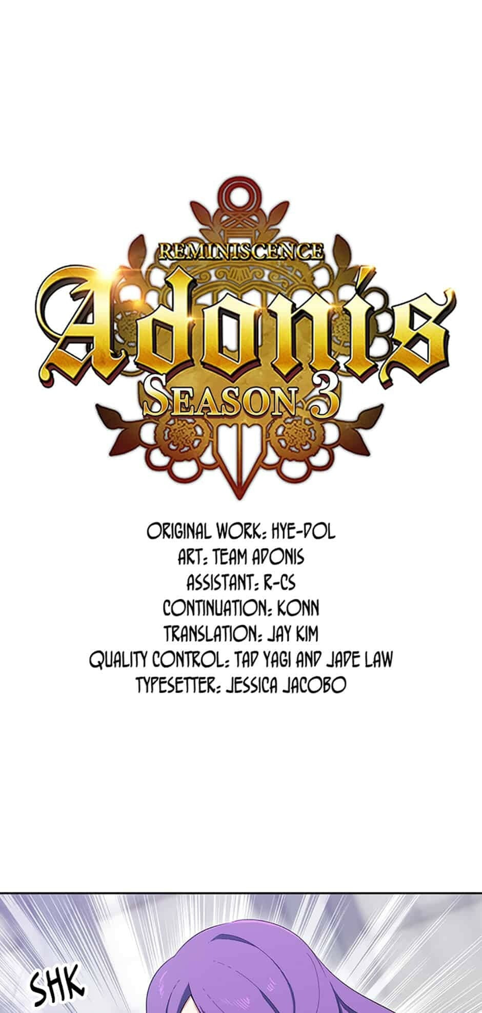 Read Adonis chapter 63 image 2 on Lezhin