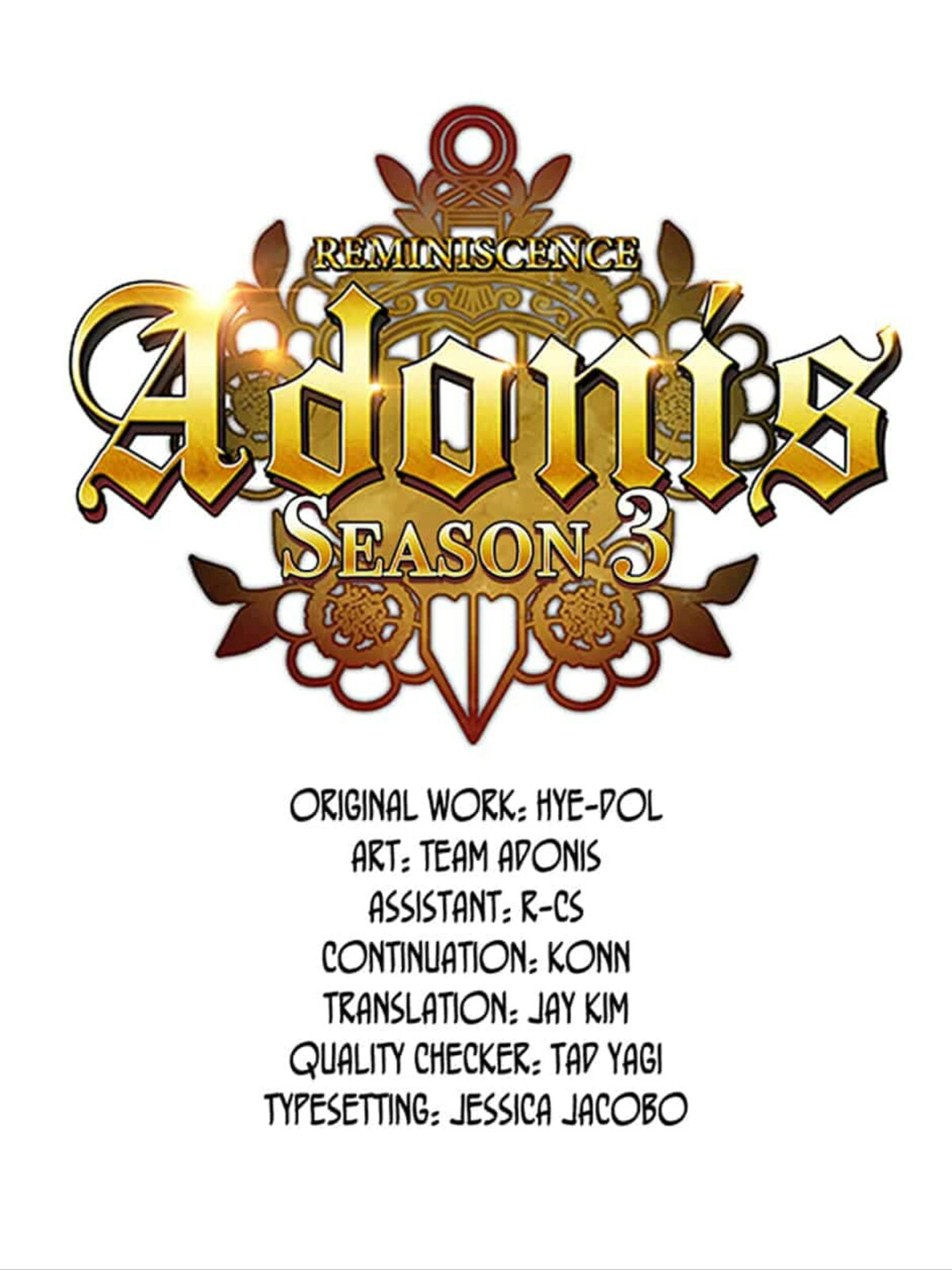 Read Adonis chapter 89 image 0 on Lezhin