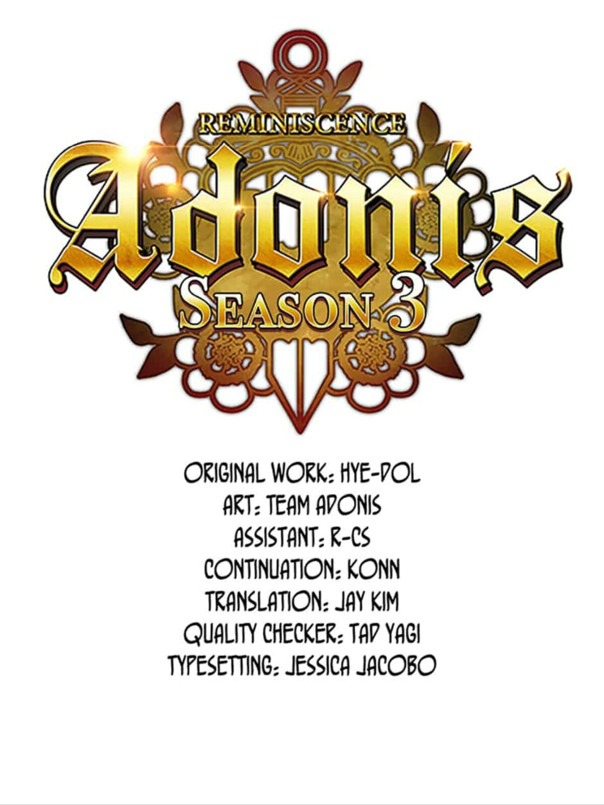 Read Adonis chapter 93 image 3 on Lezhin