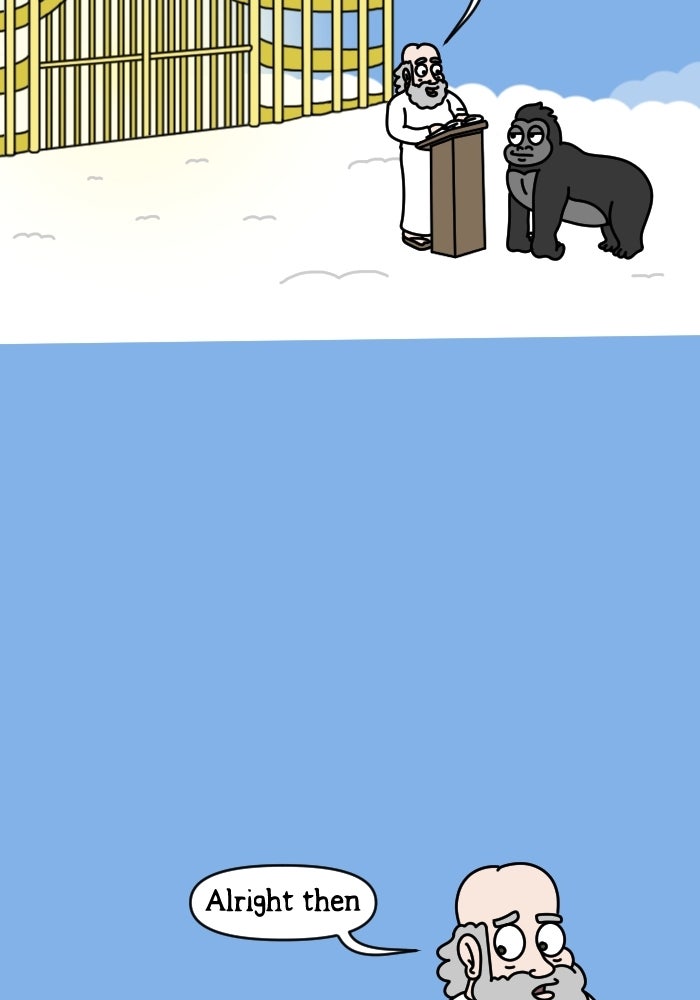 Adventures of God Ep. 1047 - Cashew the Gorilla page 2 - 