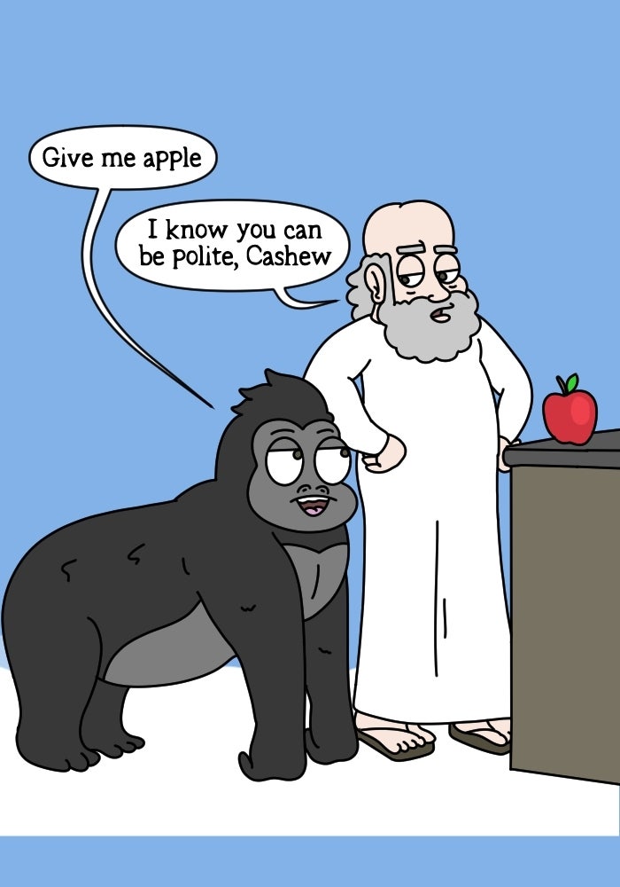 Adventures of God Ep. 1047 - Cashew the Gorilla page 11 - 