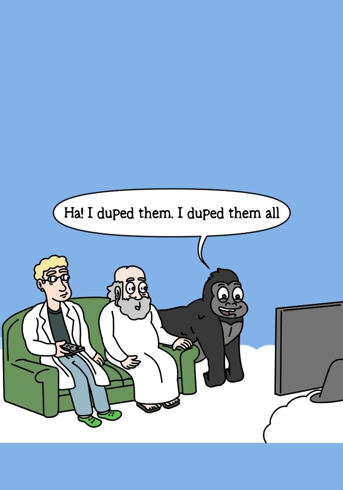 Adventures of God Ep. 1047 - Cashew the Gorilla page 7 - 