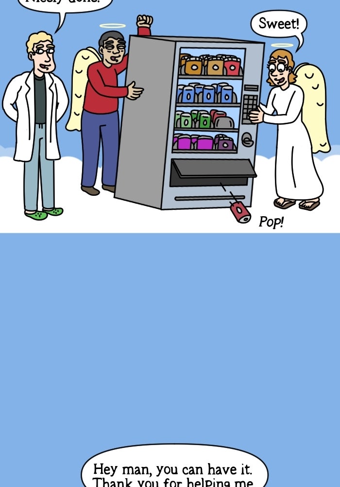 Adventures of God Ep. 1051 - Heaven Ain’t Perfect page 6 - 