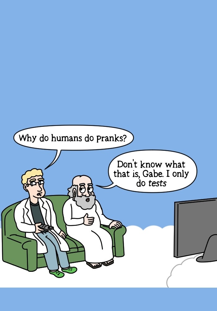 Adventures of God Ep. 1051 - Heaven Ain’t Perfect page 9 - 