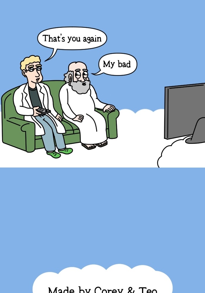 Adventures of God Ep. 1061 - Omniscient page 8 - 