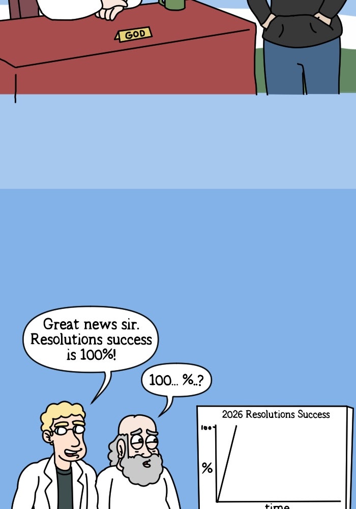Adventures of God Ep. 1068 - Resolutions 2026 page 9 - 